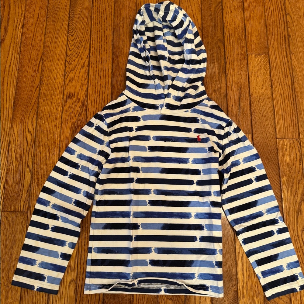 Polo by Ralph Lauren Navy and White Striped Garment